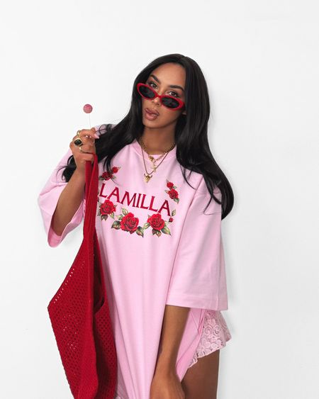 T-SHIRT ROSE