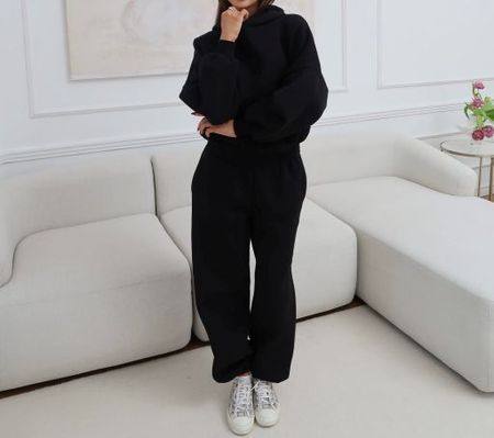 KOMPLET LENEE - CZARNY