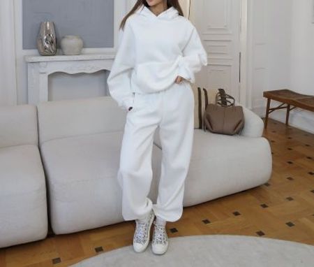 KOMPLET LEENE BIAŁY